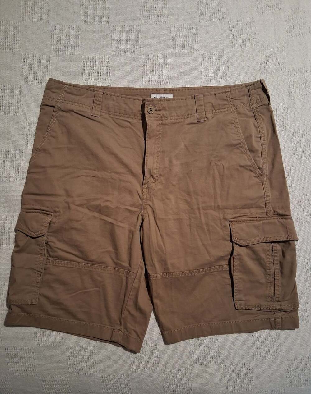 Goodfellow & Co Cargo Shorts Size 38 Brown Cotton Utility